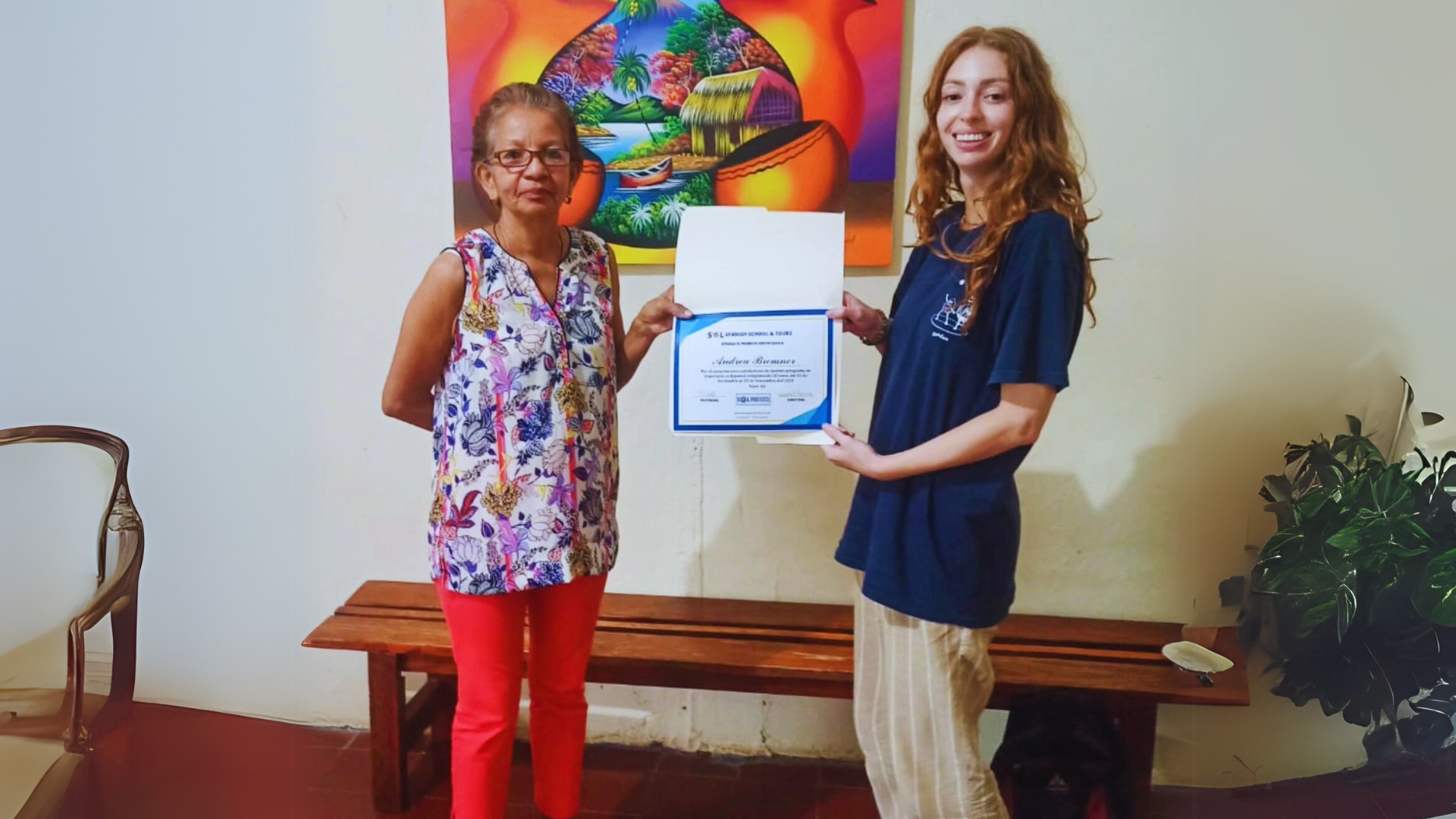 SOL de Nicaragua main Spanish instructor
